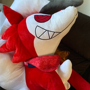 Lycanroc Midnight Form Life Size Plushie Custom Made Etsy