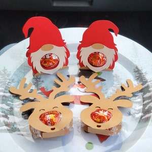 Gnome Lollipop Holder Svg, Christmas Lollipop Holder, Gnome Chocolate ...