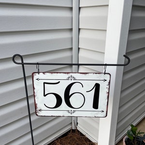 Farmhouse Custom Address Hanging Sign Cute Rustic Country - Etsy
