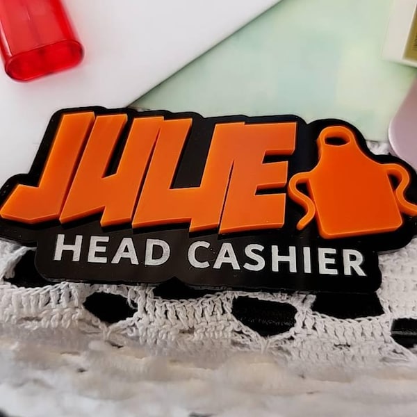 Magnetic Hardware Name Tag - Etsy