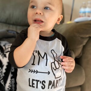 Details about   I'm 2 Let's Party Birthday Boy Party Celebration Present Gift Toddler T-Shirt 