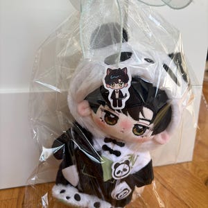 Love and Deepspace Zayne Plush Doll (20cm/8in) With Bunbun Panda