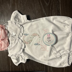 Take Me Home Bebe Footie Set-Dusty Pink