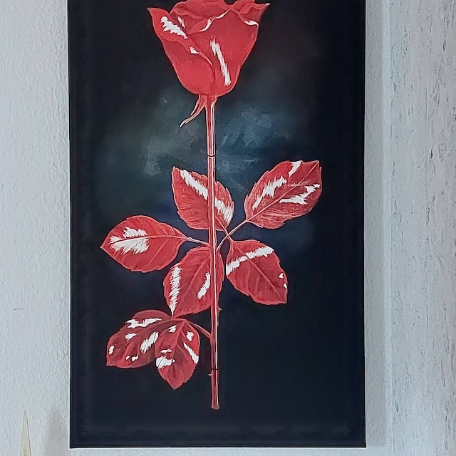 Violator Rose Oilpainting Canvas Replica - Etsy