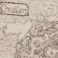 Pirate Island Map. A4 Colouring Page, RPG Map - Etsy