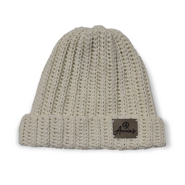 Easy Breezy Ribbed Beanie Crochet Pattern - PDF Digital Download ...