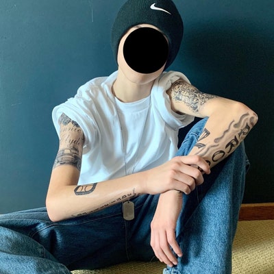 Eminem Temporary Tattoos for Costume - Etsy