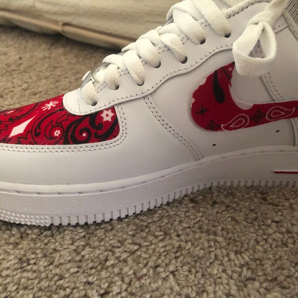 custom rose air force 1