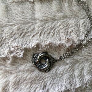 Dragon Necklace Heart Symbol of Love Pendant Jewelry Pendant - Etsy