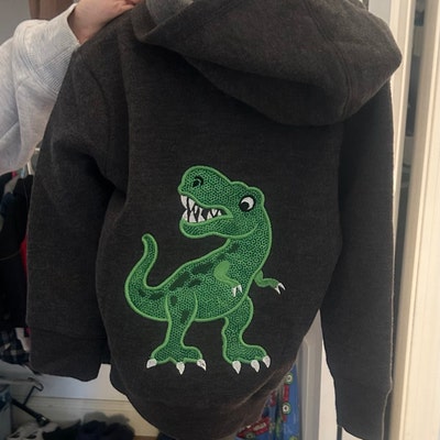 Dinosaur Applique,rex Applique,dinosaur Embroidery,dinosaur Birthday ...