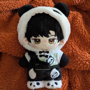 Love and Deepspace Zayne Plush Doll (20cm/8in) With Bunbun Panda