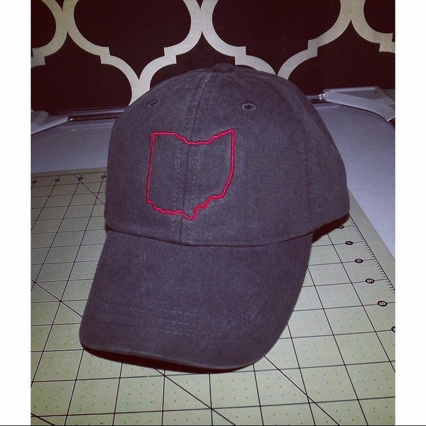 Ohio Applique Machine Embroidery Design, Ohio Applique Design, Ohio ...