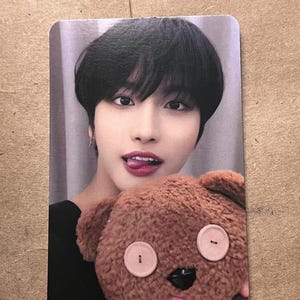 ATEEZ Teddy Bear Photocards || Lucky Draw PC || Unofficial/fanmade