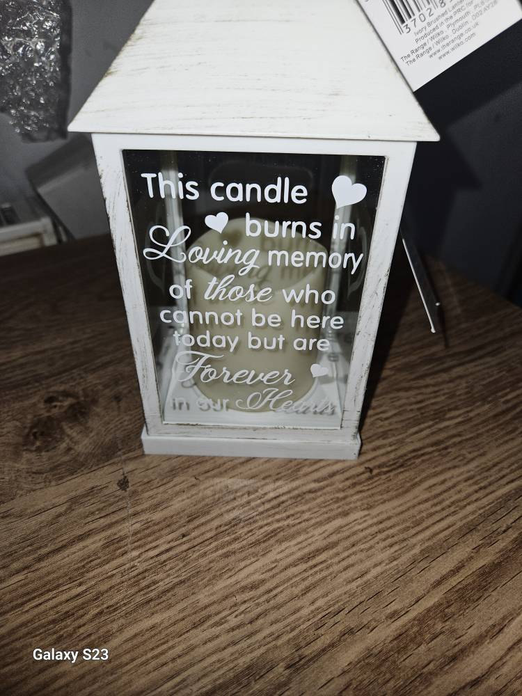 This candle burns in loving memory of those who cannot be here today but are forever in our hearts Memorial Lantern, LED Wedding Lantern