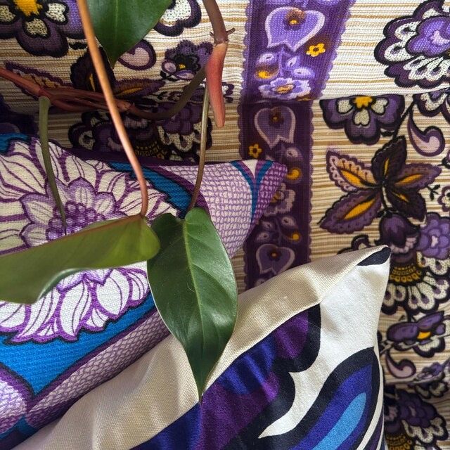 Vintage Fabric, 70s Fabric, Retro Fabric, Midcentury Fabric