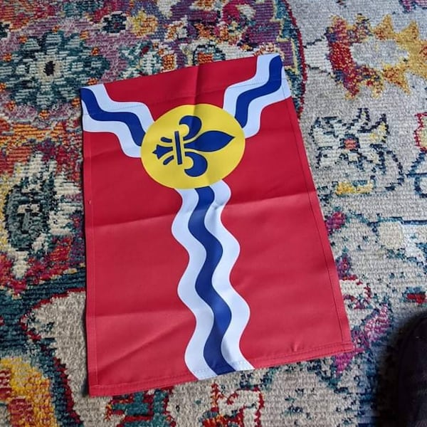 St Louis Flag, STL City Flag, St Louis Garden Flag, Saint Louis Fan, St ...