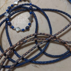 3mm Brown Round Bolo Braided Leather Cord Premium Quality Indian