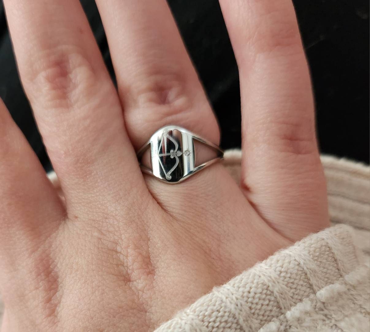 Archer’s Love Stainless Steel Ring