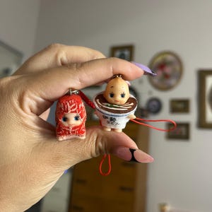 Japan Food and Chinatown - Kewpie QP Gotochi Plush Charm Strap - Etsy