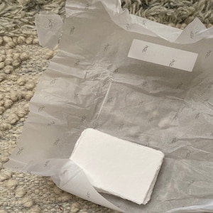 White Deckle-edge Cotton Rag Paper, Sizes Available: 5x7, 4x6, A5, A4 ...