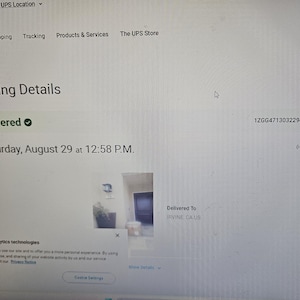 Sandra added a photo of their purchase