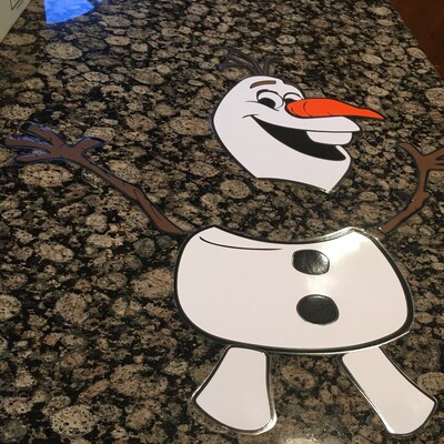 Olaf Snowman From Warm Hugs Version 2 Body Part Stateroom Door Magnets ...