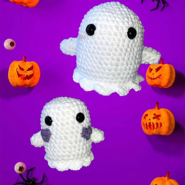 DIGITAL Crochet Pattern Only - Ghost + Mini Ghost Pattern - Etsy