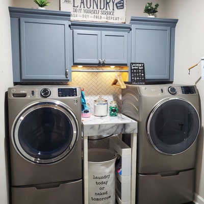 Personalized Farmhouse Laundry Room Sign Canvas not Printed on Metal ...