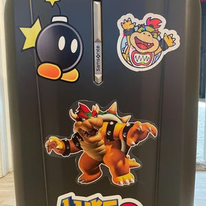 BOWSER vinyl decal from Super Mario Bros. Choose Your Favorite
