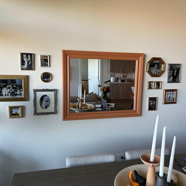 Silver & Gold Framed five-piece mural