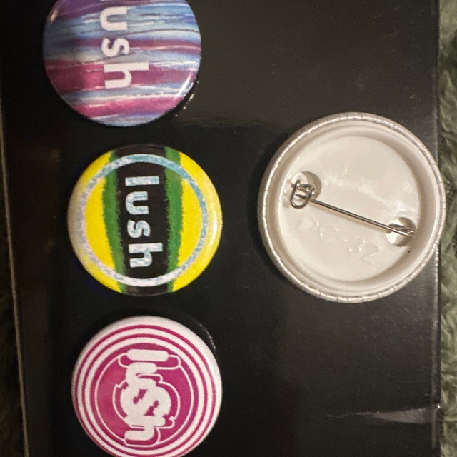 Lush (4AD / Shoegaze / Britpop Band) Three 25mm (1 Inch