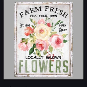 French Rooster Farmhouse Kitchen DIY Wall Art Wreath Decor Accent Sign Farmhouse Tiered Tray ...