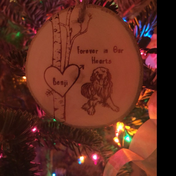 Pet Memorial Ornament, Dog Sympathy Gift, Loss of Pet Gift, Remembrance ...