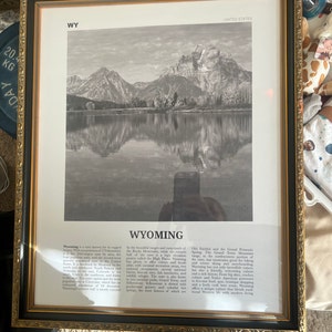 Washington State Print Black and White No 1, Washington State Wall Art ...