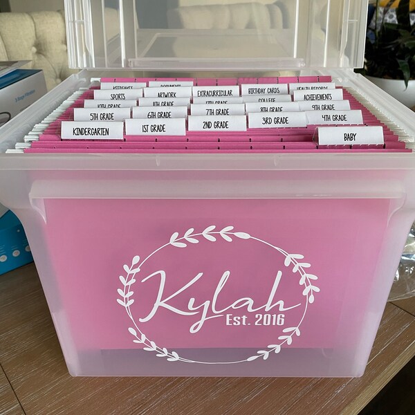 Important Document Organizer , Home Documents File Box , Household ...