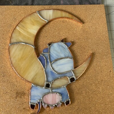 Stained Glass Rooster Digital Pattern Bird Pattern Etsy