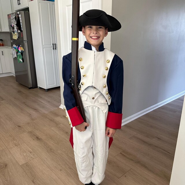 Children's Marquis De Lafayette Uniform