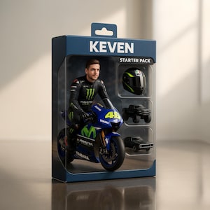 PERSONALIZED ACTION FIGURE - "Starter Pack"