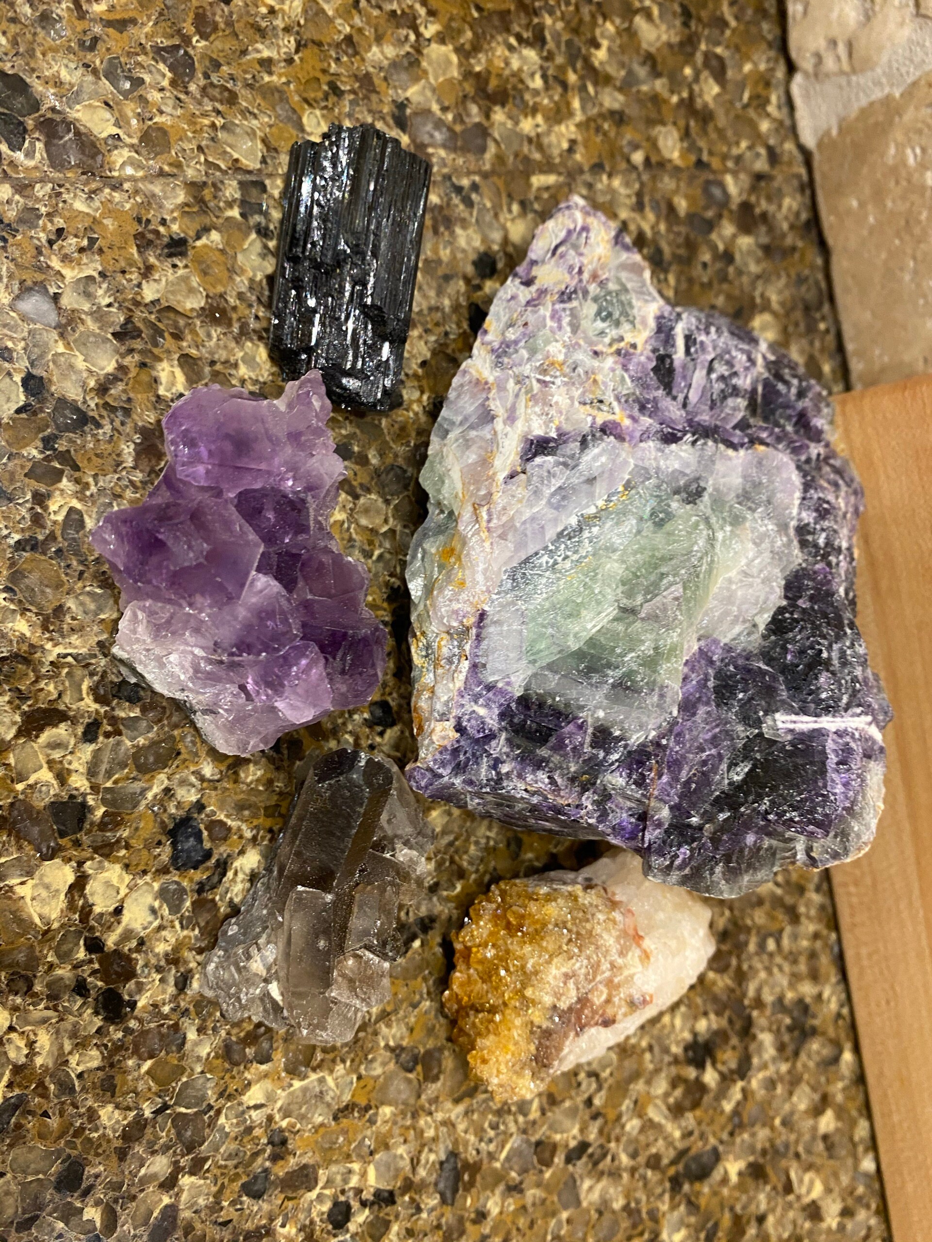 Natural Rainbow Fluorite Pieces: Choose Size & Amount (Display Specimen