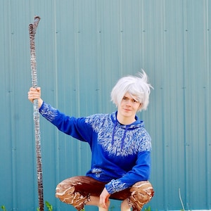 Jack Frost Hoodie Halloween Guardians High Quality Cosplay Cartoon