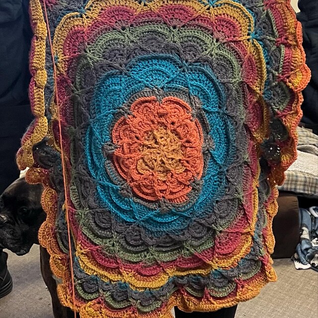 フラワーガーデンマンダラブランケット フラワーガーデンマンダラブランケット フラワーガーデン