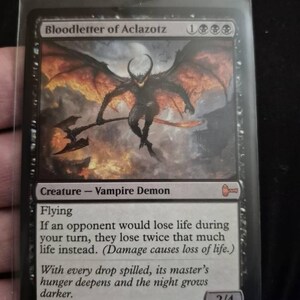 Bloodletter of Aclazotz - Custom Proxy Commander Card - Etsy