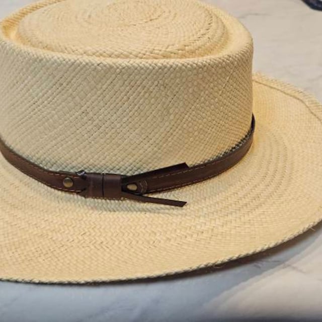 Cappello Panama Con Tesa Larga - Uomini E Donne, Regolabile, Per Estate E Outdoor, Taglie Grandi Oltre 60 Cm - Foto 6