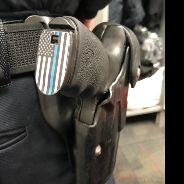 THIN BLUE LINE Flag Magazine Base Plate Stickers - Etsy