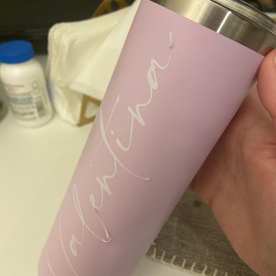 Personalized Bride/bridesmaid Tumbler With Straw 16 Oz. Custom Tumbler ...