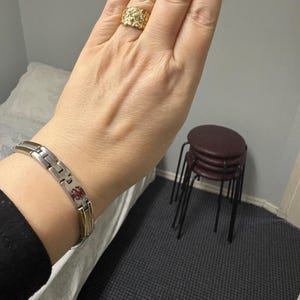 10k Real Solid Gold Square Nugget Ring, 11mm 13mm 16mm 18mm, 10k Gold Ring, 10k Gold Statement Ring, Men and Women Ring, Nugget Ring