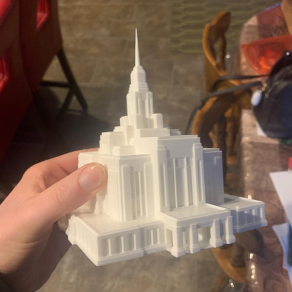 Moroni On Temple Printable