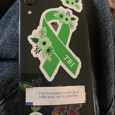 Cerebral Palsy Sticker CP Awareness Stickers Floral Green - Etsy