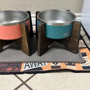 Yeti Raised Dog Bowl Stand - Fits RTIC