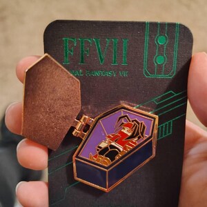 FF7 - Vincent Coffin - Hard Enamel Pin - Etsy